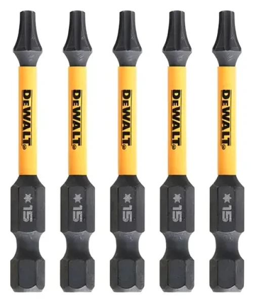 DeWalt Súprava bitov Extreme Torx T15 5 ks / Bity / T15 / 57 mm (DT7394T)