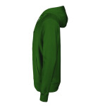 Pánska mikina s kapucňou bottle green L