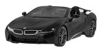 RASTAR Auto na diaľkové ovládanie R / C BMW I8 Roadster Rastar 1:12 čierne