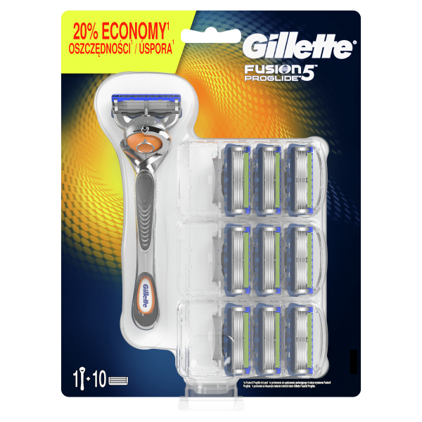 GILLETTE ProGlide manuálny holiaci strojček + náhradné hlavice set