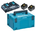 Makita Energy Kit 197629-2 / 2x aku BL1850B / 1x nabíjačka DC18RD / 1x Makpac 821551-8 (197629-2)