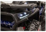 Mamido Detská elektrická štvorkolka 4x4 Spyder lakovaná modrá