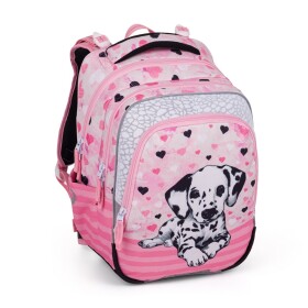 Školský batoh Bagmaster Beta 24 A Pink/White