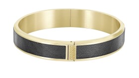 Hugo Boss Elegantný pozlátený náramok pre mužov Bangle 1580507 19 cm