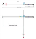 H K - Sprchové dvere do niky STYLE 90 rozmer 87-100x190cm číre sklo STYLE 90