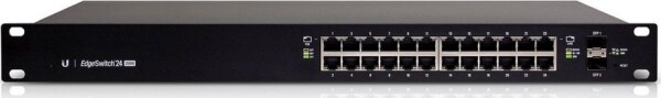 Ubiquiti | Switch | ES-24-250W | Web managed | Rackmountable | 1 Gbps (RJ-45) jungtys quantity 24 | SFP jungtys quantity 2 | 12 mėn.