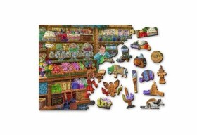 Wooden City 3D Puzzle Sladký svet L