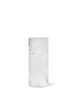 Ferm Living Sklenená karafa Ripple Small 500 ml