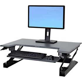 Ergotron WorkFit-T nástavec na stôl pre prácu v sede aj v stoji Rozsah výšky: 38 cm (max) čierna; 33-397-085