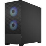 Fractal Design Pop Air RGB TG Clear Tint čierna / ATX / 2x USB 3.0 / 3x 120mm / bez zdroja / priehľadná bočnica (FD-C-POR1A-06)