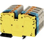 Weidmüller 2552140000 radová svorka priechodky 80 mm pružinové pripojenie béžová, čierna, žltá, modrá 1 ks; 2552140000