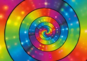 YAZZ Puzzle Špirála zo svetiel
