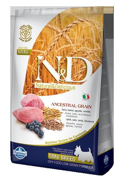 N&amp;D Dog Adult Mini Lamb/Blueberry Low Grain