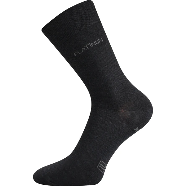 Ponožky LONKA Dewool black 3 páry 35-38 114263