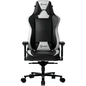 LORGAR Base 311 čierno-biela / Herná stolička / nastaviteľná / syntetická koža / pojazdové kolieska / nosnosť 150 kg (LRG-CHR311BW)