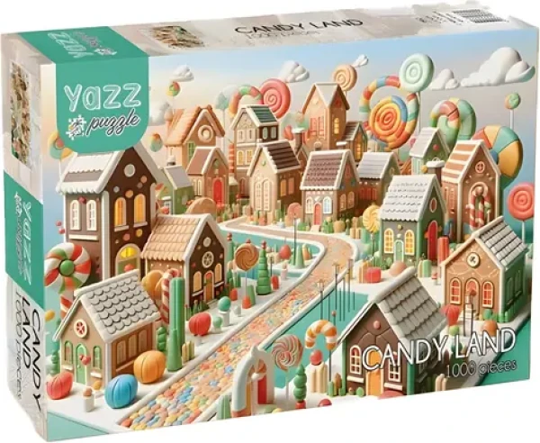 YAZZ Puzzle Krajina sladkostí