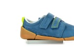 Superfit Nubuk Vento Blau/Gelb celoročné nízke barefoot topánky 27 EUR