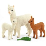 Schleich Wild Life 42544 Rodina lam Alpaka