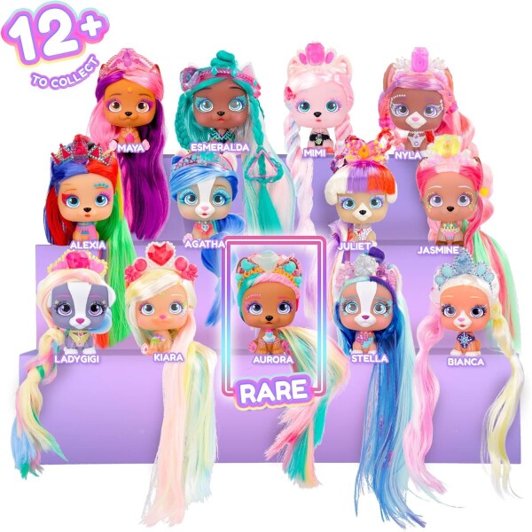 VIP Pets Glam Gems figúrka maznáčika