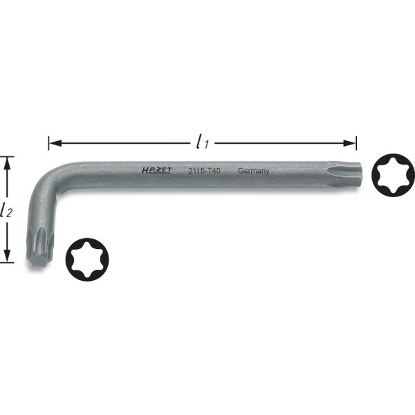 Hazet HAZET 2115-T50 Torx kľúč T 50; 2115-T50