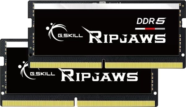 G.Skill Ripjaws 32GB (2x 16GB) 5600MHz / DDR5 / CL46 / SO-DIMM / 1.1V / XMP 3.0 (F5-5600S4645A16GX2-RS)