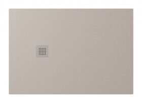 POLYSAN - TRENECA sprchová vanička z liateho mramoru s možnosťou úpravy rozmeru 130x90cm, béžová matná 84308.81