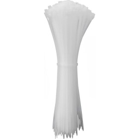 Quadrios 24CA343, 24CA343, sťahovacie pásky, 5.1 mm, 400 mm, biela, odolné voči UV žiareniu, 100 ks; 24CA343