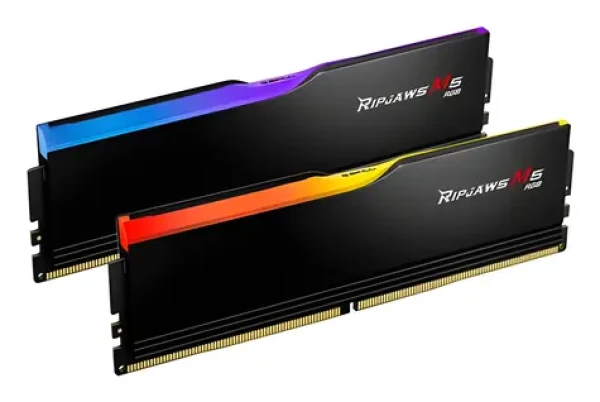 G.Skill Ripjaws M5 RGB 64GB (2x32GB) 6000MHz / DDR5 / CL30 / DIMM / 1.4V / Non-ECC / Unbuffered / XMP 3.0 (F5-6000J3040G32GX2-RM5RK)