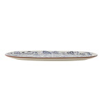 Bloomingville Keramický servírovací tanier Figuria Blue 38 cm
