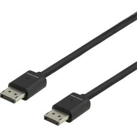 DELTACO GAMING DisplayPort prepojovací kábel Konektor DisplayPort, Konektor DisplayPort 2.00 m čierna GAM-060 8K UHD Kábel DisplayPort; GAM-060