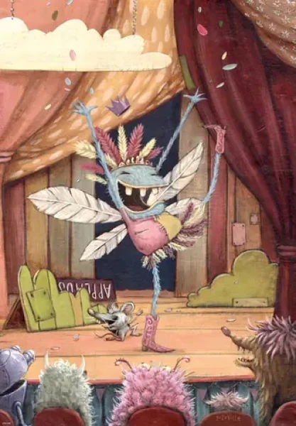 HEYE Puzzle Zozoville: Z Broadwaya