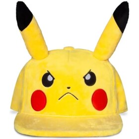 Šiltovka Pokémon Angry Pikachu - plyšová