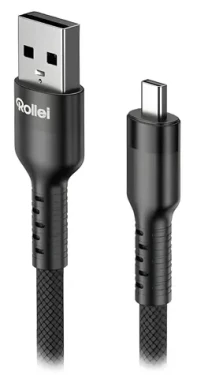 Rollei USB kábel A - Mini-USB B8 / Kábel / USB 2.0 / 1,2 m (25096)