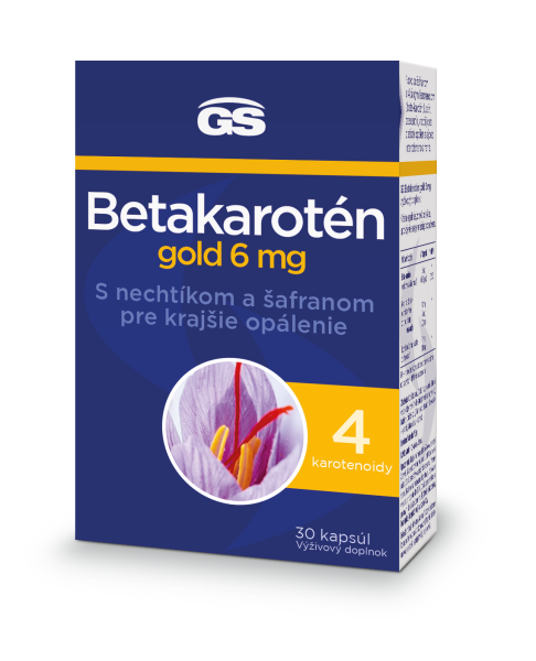 GS Betakarotén gold 6 mg