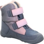 Dievčenské zimné barefoot topánky TRACE Blue/Pink GTX Superfit 1-006041-8040 - 34