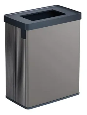 Curver Verto Recycle 54 l šedá / Odpadkový kôš / Bez veka / Recyklovaný materiál (261012)