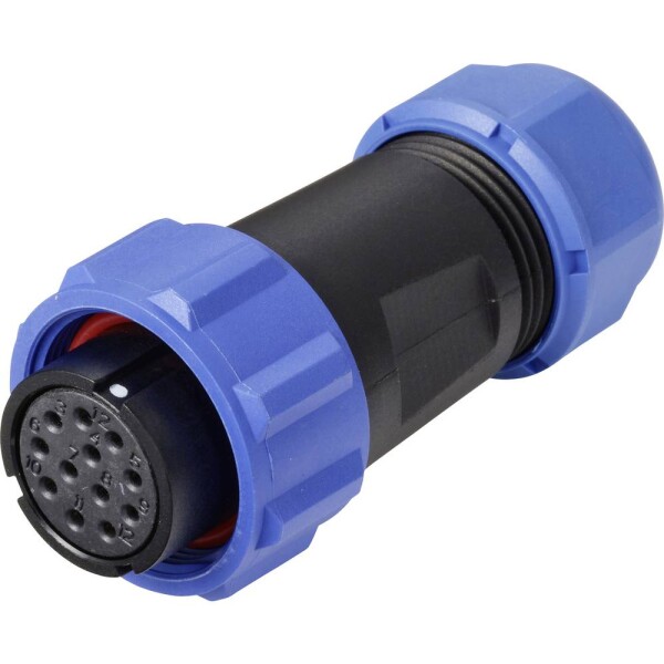 Weipu SP2110 / S 12 II guľatý faston, 1 ks; SP2110 / S 12 II