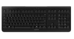 Cherry KW 3000 čierna / Bezdrôtová klávesnica / US layout / 108 kláves (JK-3000EU-2)