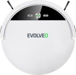 Evolveo RoboTrex H6 biela / robotický vysávač / 2600 mAh / 62 db / HEPA / stieranie vodou / stanica / ovládač (RTX-H6)