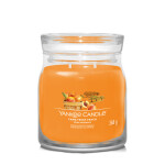 Yankee Candle Signature Fresh Farm Peach stredný pohár 368g / doba horenia až: 50 h (5038581129495)