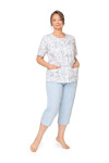 Dámske pyžamo Martel Maria I 200 kr / r M-2XL kaštanové M