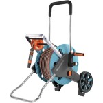 GARDENA 18517-20 CleverRoll M Easy Set navíjací vozík hadice - prázdny 13 mm 20 m 1/2 1 ks tyrkysová, oranžová, sivá; 18517-20