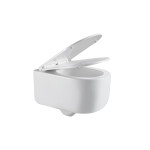 INVENA - WC misa závesná, Korfu guľatá, s doskou soft-close CE-95-001-L