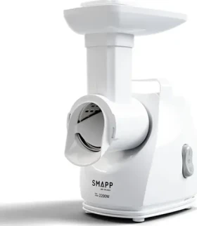 Smapp 490.81 biela / Mlynček na mäso / 2200 W / 2,7 kg/min / 3 sitá (490.81 BIAŁA)