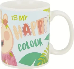 STOR Hrnček keramický 325 ml Prasiatko Peppa Flamingo (20112)