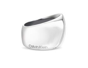 Calvin Klein Masívny oceľový prsteň Modern Purity 35000833 58 mm
