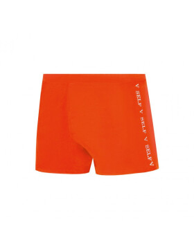 Pánske plavky S96D-5 oranžové - Self XL oranžová