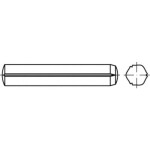 TOOLCRAFT TO-5437527 valcový ryhovaný kolík 5 mm ocel 100 ks; TO-5437527