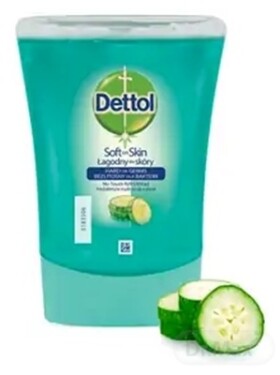 DETTOL Náplň do bezdotykového dávkovača mydla uhorka 250 ml