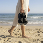 Groundies Verona 2.0 Black barefoot sandále 41 EUR